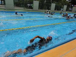 夏休み水泳教室