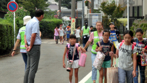 学援隊の見守り