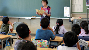 読み聞かせ・授業再開