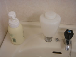 水石けん使用停止