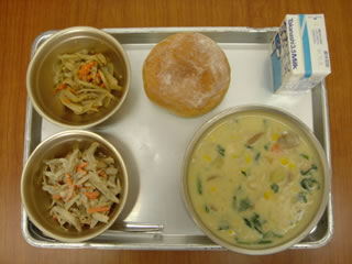 2004年12月2日の給食