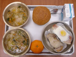 2004年10月1日の給食