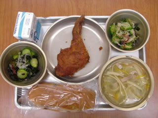 2005年3月8日の給食