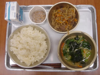 2005年6月1日の給食