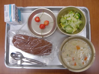 2005年6月7日の給食