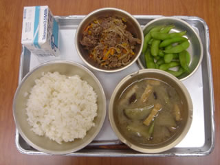 2005年6月20日の給食