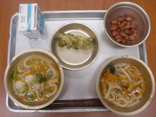 2005年6月23日の給食