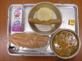 2005年6月24日の給食