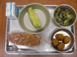 2005年6月27日の給食