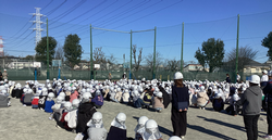 避難訓練の写真