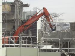 校舎解体