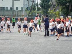 長縄集会 不動丸小学校