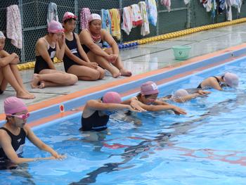 プール開き 汲沢小学校