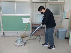 教室の大掃除