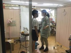 身体計測が始まりました