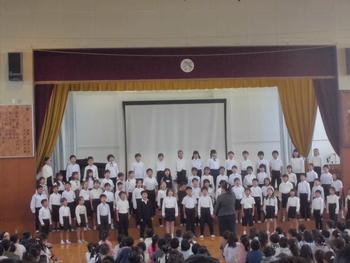 3年生音楽集会