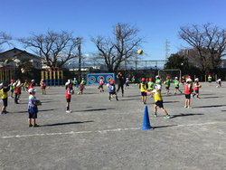 ２年生横浜マリノスサッカー指導
