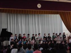 1年生音楽集会