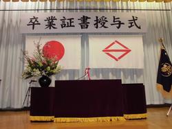 卒業証書授与式