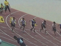 100m走