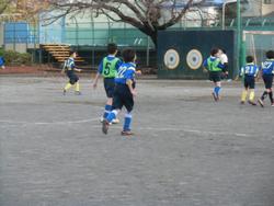 サッカーの試合