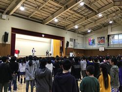 AET歓迎会の様子