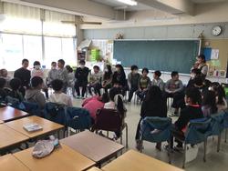 大正中訪問交流