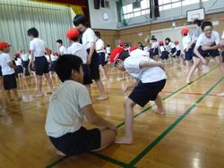 1 6年 ソーラン節の練習が始まりました 日下小学校