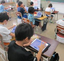情報モラルの授業の様子３