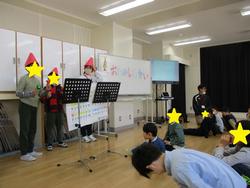 ハンドベルの演奏