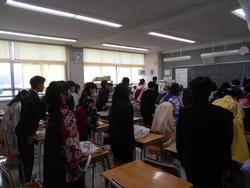 卒業証書授与式の様子⑤