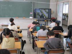 離任式・修了式の様子①