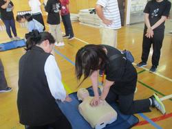 心肺蘇生法研修の様子③