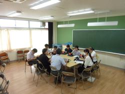 部会ごとの協議
