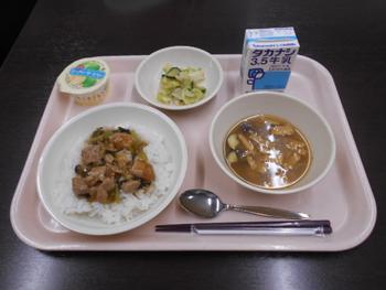 今日の給食