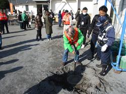 ハマっ子トイレ組み立て・送水訓練