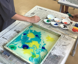 マーブリング①