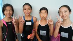 女子小学生　水泳大会 