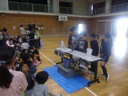 ４年 社会 水はどこから 出前授業 いぶき野小学校