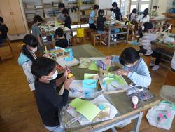 ４年生 図画工作 いぶき野小学校