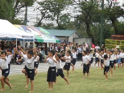 運動会 １ ２年 咲かせて はいポーズ 池上小学校