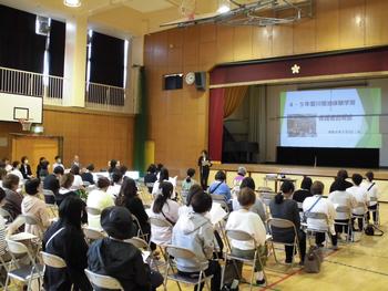 愛川宿泊体験学習保護者説明会前に