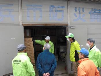 地域防災拠点訓練