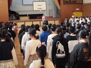 音楽朝会