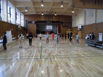 前日準備応援団