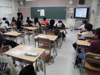 5年1組振り返りの様子