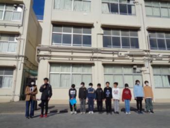 大玉送り集会の様子①