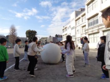 大玉送り集会の様子②