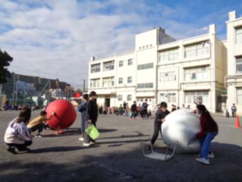 大玉送り集会の様子③