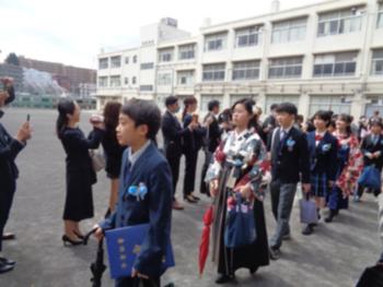 見送りの様子①